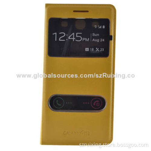 View Flip Cover/Flip Case for Samsung Galaxy S3/I9300
